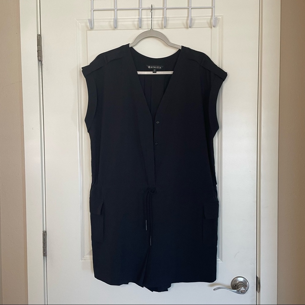 Black athleta romper